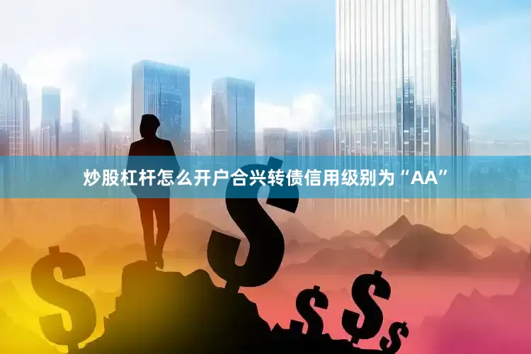 炒股杠杆怎么开户合兴转债信用级别为“AA”