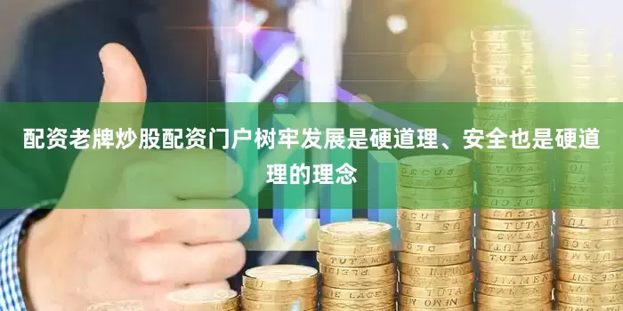 配资老牌炒股配资门户树牢发展是硬道理、安全也是硬道理的理念